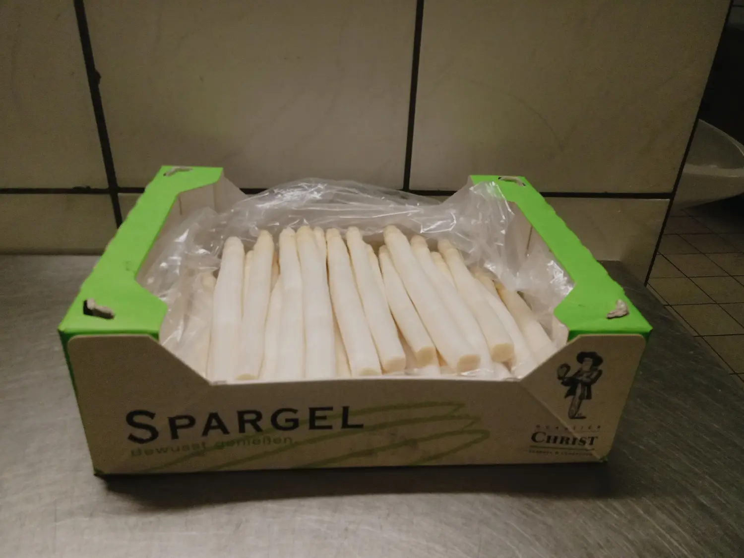 Spargel der Pizzeria Riccione